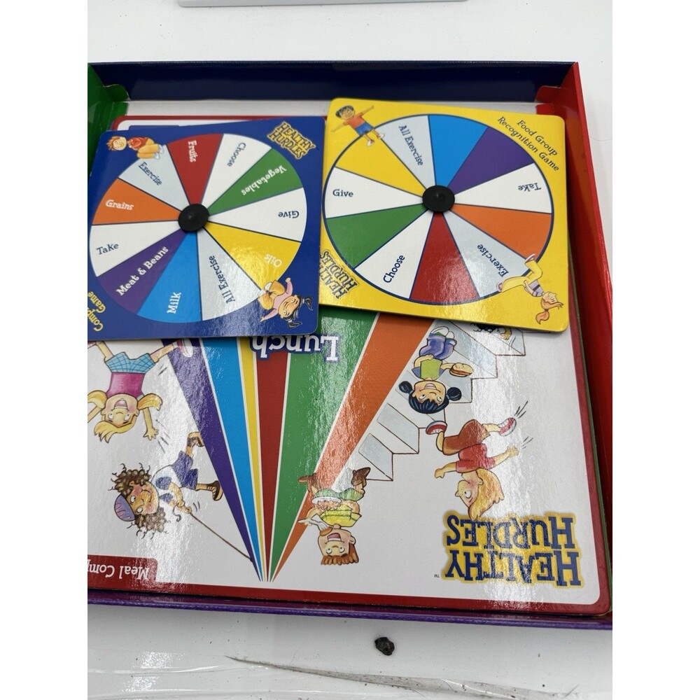 HEALTHY HURDLES Health & Nutrition Game Ages 6+ Complete - Picture 8 of 10